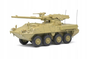 M1128 MGS Stryker Desert Camo Solido 1:48