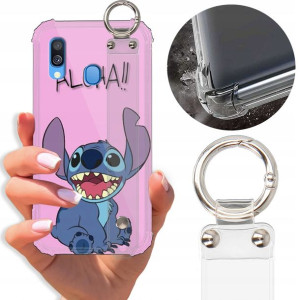 Etui Antishock Pasek do SAMSUNG A40 Bajki Wzory