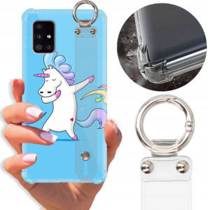 Etui Antishock Pasek do SAMSUNG A51 5G Bajki Wzory