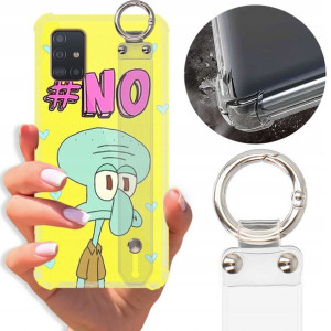 Etui Antishock Pasek do SAMSUNG A51 Bajki Wzory