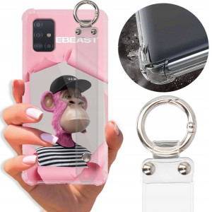 Etui Antishock Pasek do SAMSUNG A51 Misie Wzory