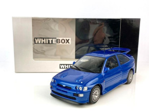 Ford Escort RS Cosworth Blue Metallic WhiteBox 1:24