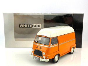 Renault Estafette Orange/White WhiteBox 1:24