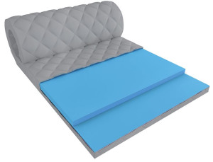 Materac nawierzchniowy 120x200 6 cm Pianka TOPPER