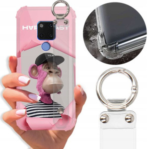 Etui Antishock Pasek do HUAWEI MATE 20 Misie Wzory