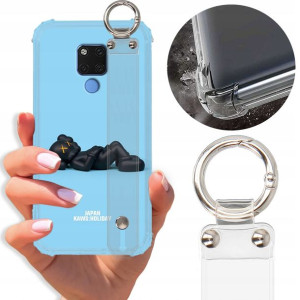 Etui Antishock Pasek do HUAWEI MATE 20 X Miś Wzory