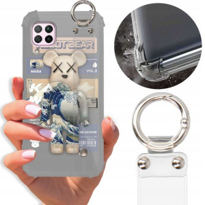 Etui Antishock Pasek do HUAWEI P40 LITE Miś Wzory