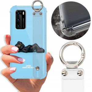 Etui Antishock Pasek do HUAWEI P40 Top Misie Wzory