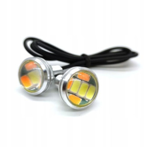 ŚWIATŁA DRL LED 20W dzienne + kierunkowskaz 2szt