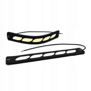 ŚWIATŁA dzienne DRL elastyczne COB LED 2x1000lm