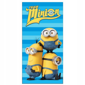 RĘCZNIK MINIONKI kąpielowy DUŻY 140cm MINIONS