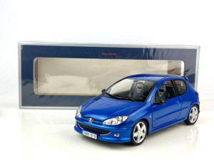 Peugeot 206 RC 2003 Recif Blue (Reprod 2021) Norev 1:18