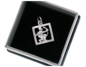 Wisiorek Srebrny Znak Zodiaku Srebro 925 Strzelec