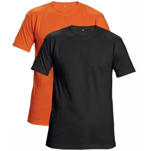 Koszulka Bawełniana 'garai' Typu T-shirt Pomarańczowa - Rozmiar S