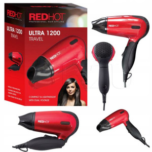 Suszarka do włosów RED HOT travel 1200