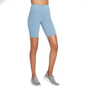 Skechers Go Walk High Waisted Bike Short W3SH53-BLGY XS