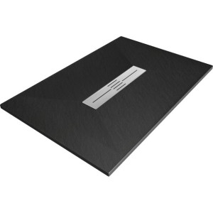 Mexen Toro brodzik prostokątny SMC 110 x 90 cm, czarny - 43709011