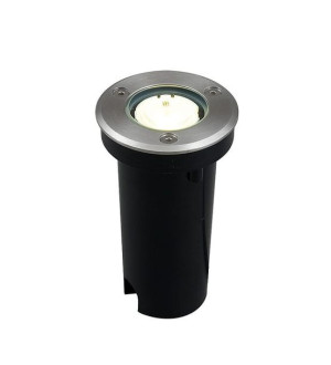 Oprawa Najazdowa Gruntowa Lampa Led Nowodvorski Mon Srebrna, Aluminium 4454
