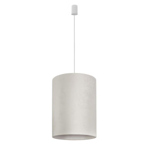 Lampa Wisząca Żyrandol Led Nowodvorski Barrel Kremowa, Aksamit 8445