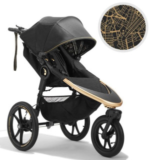 Baby Jogger SUMMIT X3 wózek spacerowy do biegania  | Gold by Robin Arzon