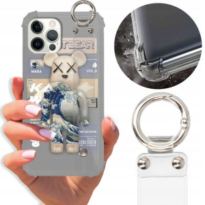 Etui Antishock Pasek do IPHONE 12 PRO Misie Wzory