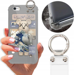Etui Antishock Pasek do IPHONE 6 PLUS Misie Wzory