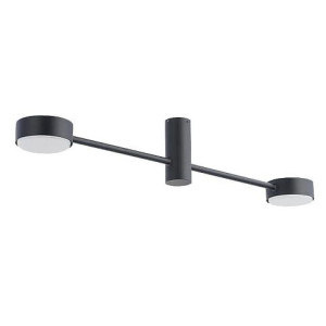 Lampa Sufitowa Plafon Led Nowodvorski Orbit Czarna, Stal 7943