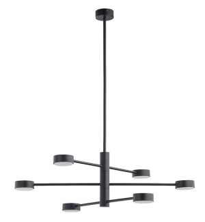 Lampa Wisząca Żyrandol Led Nowodvorski Orbit Czarna, Stal 7946