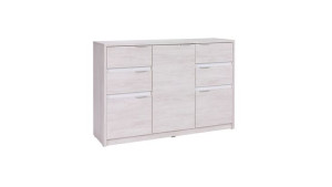 Komoda D-02 Denver dąb biały+biały