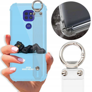 Etui Antishock Pasek do MOTOROLA E7 PLUS Miś Wzory