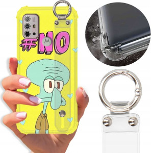 Etui Antishock Pasek do MOTOROLA G30 Bajki Wzory