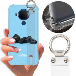 Etui Antishock Pasek do NOKIA 5.4 Case Misie Wzory