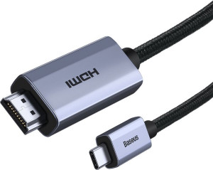 Kabel Baseus High Definition Series USB-C - HDMI 2.0 4K 60Hz 2m czarny