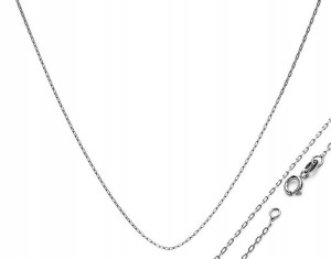 Srebrny Łańcuszek Ankier Celebrytka Srebro 925 45
