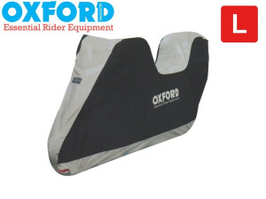 Pokrowiec Na Motocykl Oxford Aquatex Ver 2 L Kolor Srebrny Z Miejscem