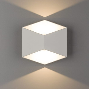 Lampa Ścienna Kinkiet Led Nowodvorski Triangles  8143 Aluminium, Biały