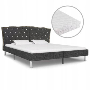 Łóżko Tapicerowane Młodzieżowe + Materac 160x200