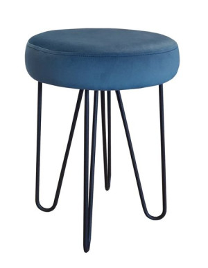 Taboret Venus HAIRPIN noga czarna
