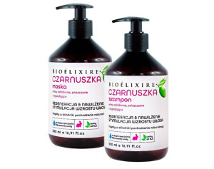 Bioelixire Maska Szampon Czarnuszka 2x 500 ml