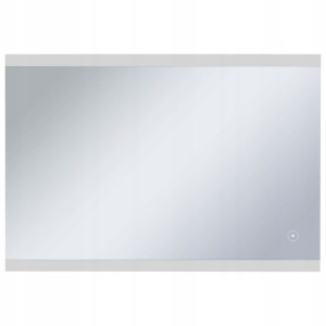 Lustro Łazienkowe Podświetlane Led Dotyk 100x60 Cm