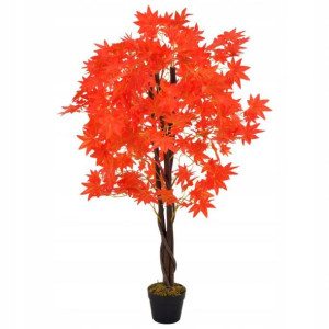 Sztuczne Kwiaty W Doniczce Jak Żywe Klon 120 Cm