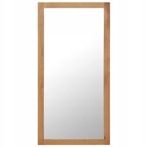 Lustro Ścienne Loft Rama Drewno Dekoracyjne 60x120