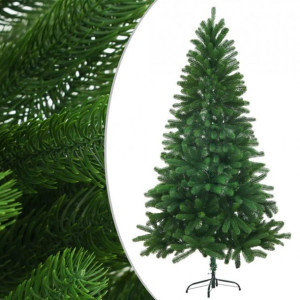 Choinka Sztuczna Led Duża 150cm Lampki I Bombki