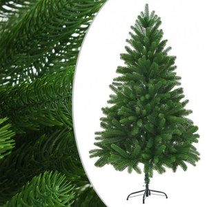 Choinka Sztuczna Led Duża 210cm Lampki I Bombki