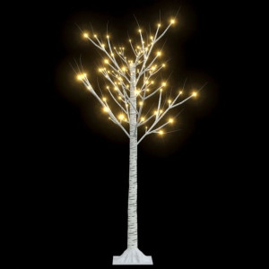 Drzewko Świecące Świąteczne Lampki Led Ciepłe 1,2m