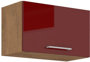 VITO szafka kuchenna 60/36/31 60cm okap bordo połysk Vigo górna uchylna