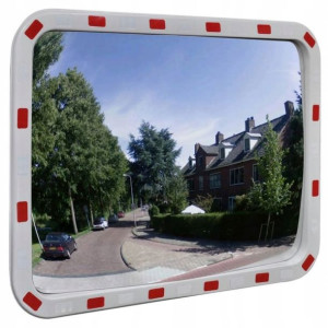 Lustro Drogowe Magazynowe Parkingowe + Uchwyt