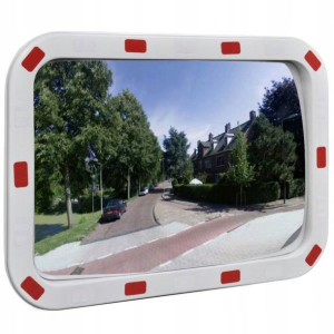 Lustro Drogowe Magazynowe Parkingowe + Uchwyt