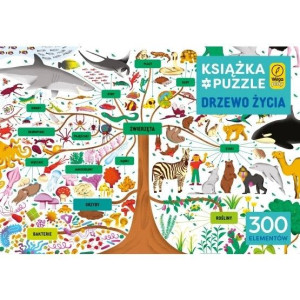 Książka i puzzle Drzewo życia