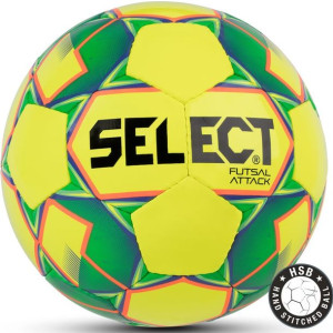 Piłka nożna select futsal attack 2018 hala żółto-zielona 14160